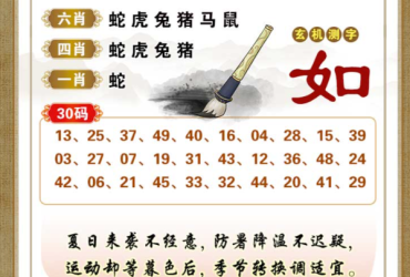 2025085期香港彩九肖30码中特