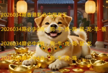 2026034期香港彩必中四肖王