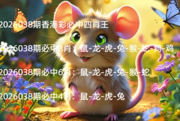 2026038期香港彩必中四肖王