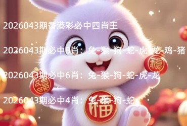 2026043期香港彩必中四肖王