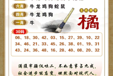 2026051期香港彩九肖30码中特