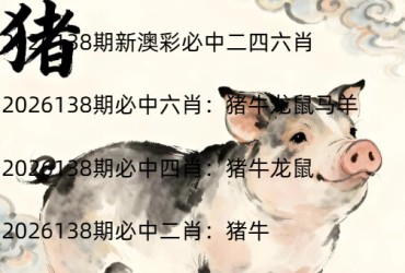 2026138期新澳彩必中二四六肖