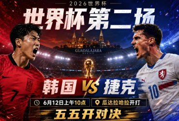 世界杯小组赛：韩国 VS 捷克