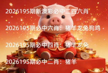 2026195期新澳彩必中二四六肖