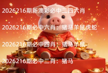 2026216期新澳彩必中二四六肖