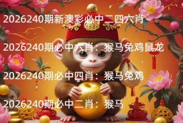 2026240期新澳彩必中二四六肖