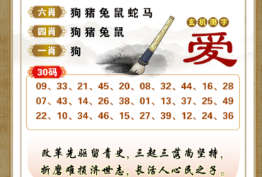2026095期香港彩九肖30码中特