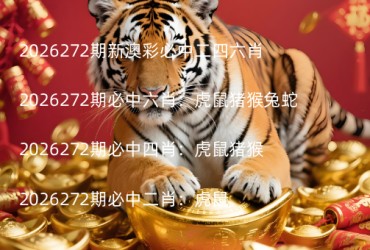 2026272期新澳彩必中二四六肖