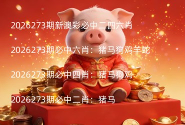 2026273期新澳彩必中二四六肖