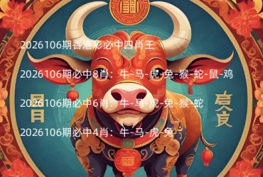 2026106期香港彩必中四肖王
