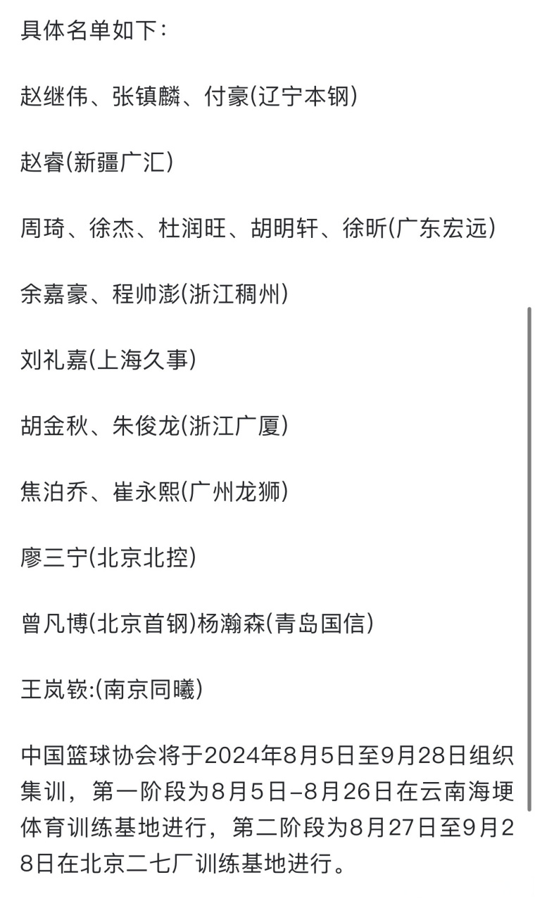🥀2026🎱世界杯🐔让球开户🚭新一届中国男篮出炉大名单 🏆hg08体育38368·CC🎁 